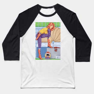 Space Girl Baseball T-Shirt